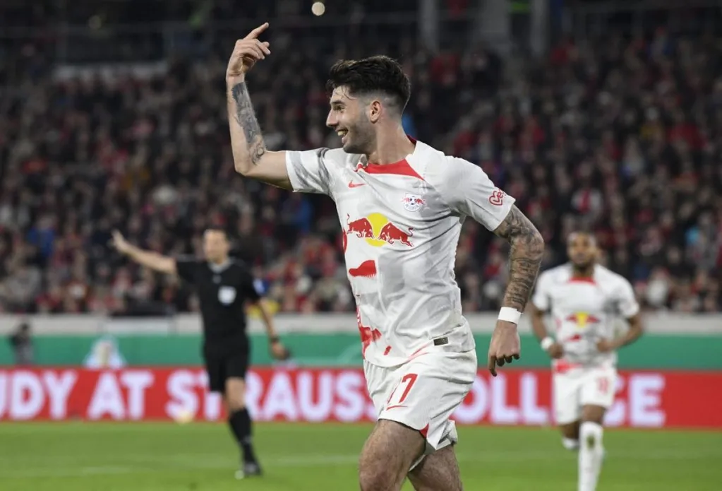 Szoboszlai májusban Ronaldo-féle gólörömmel fejezte ki a tiszteletét példaképe felé