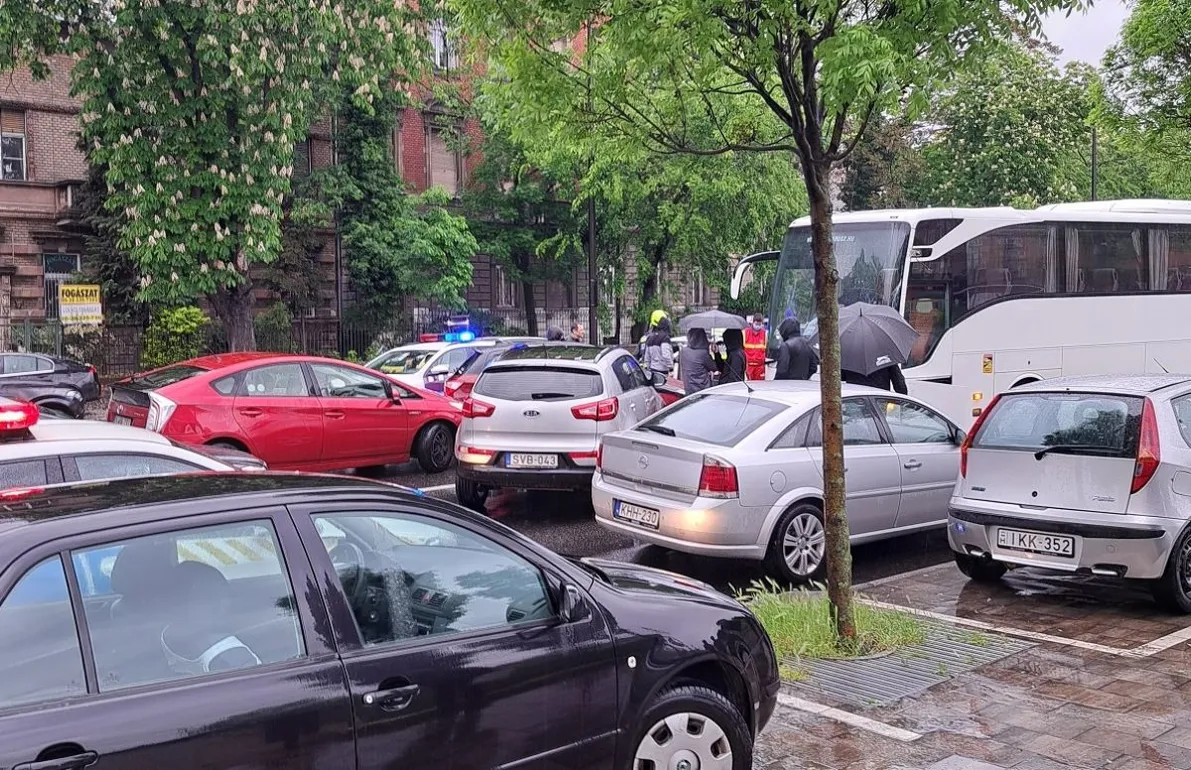 Baleset, Szél Kálmán tér