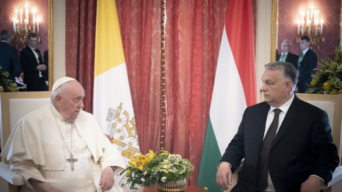 Ferenc pápa Budapesten békemisszióra szánta el magát