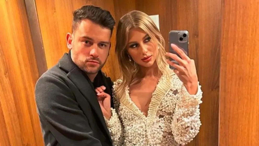 Szabó Ádám és barátnője Farkas Jennifer