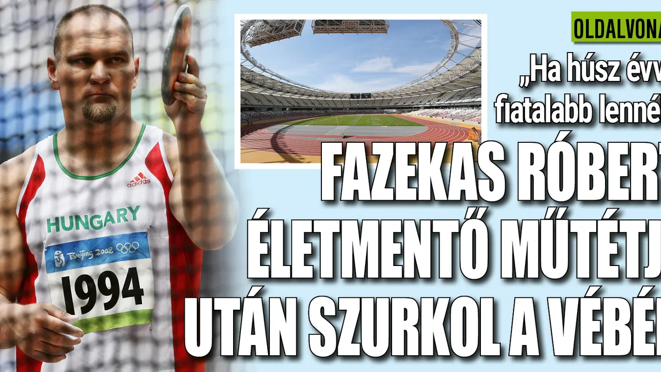 Életmentő műtétje után így várja a vb-t a magyar sportoló