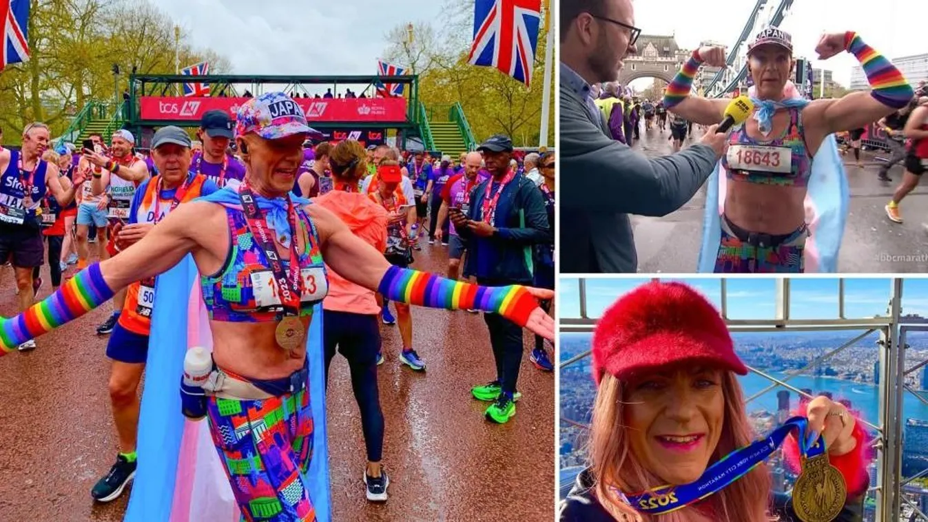 Visszaadja az érmét a transznemű futó