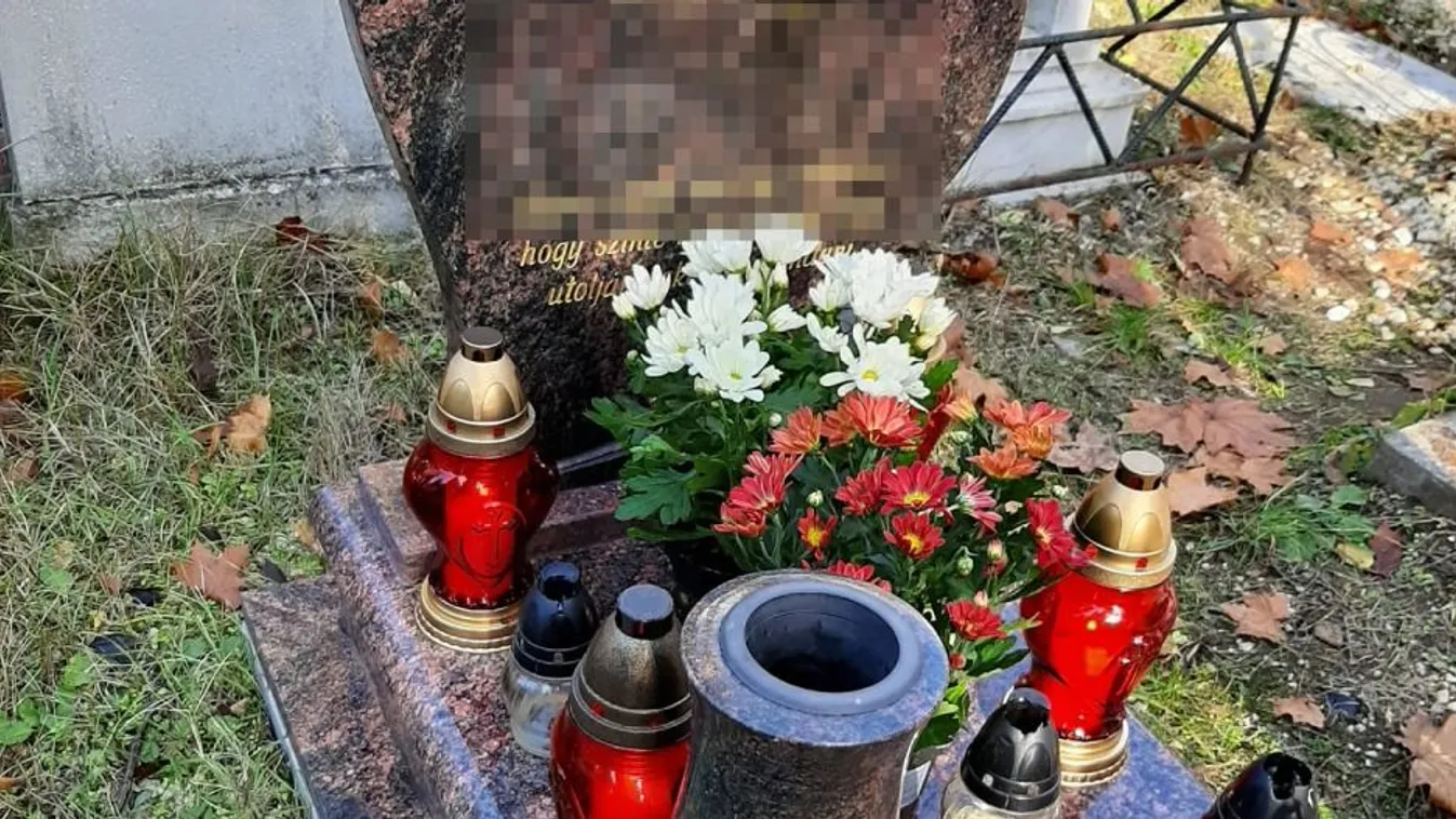 Ellopták egy budapesti asszony férjének sírját Kőbányán