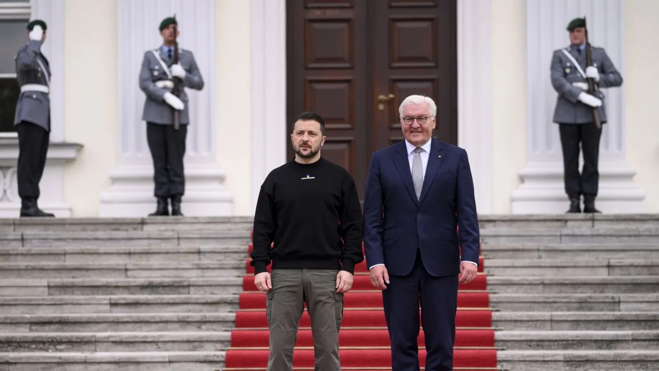Németországba utazott Zelenszkij
