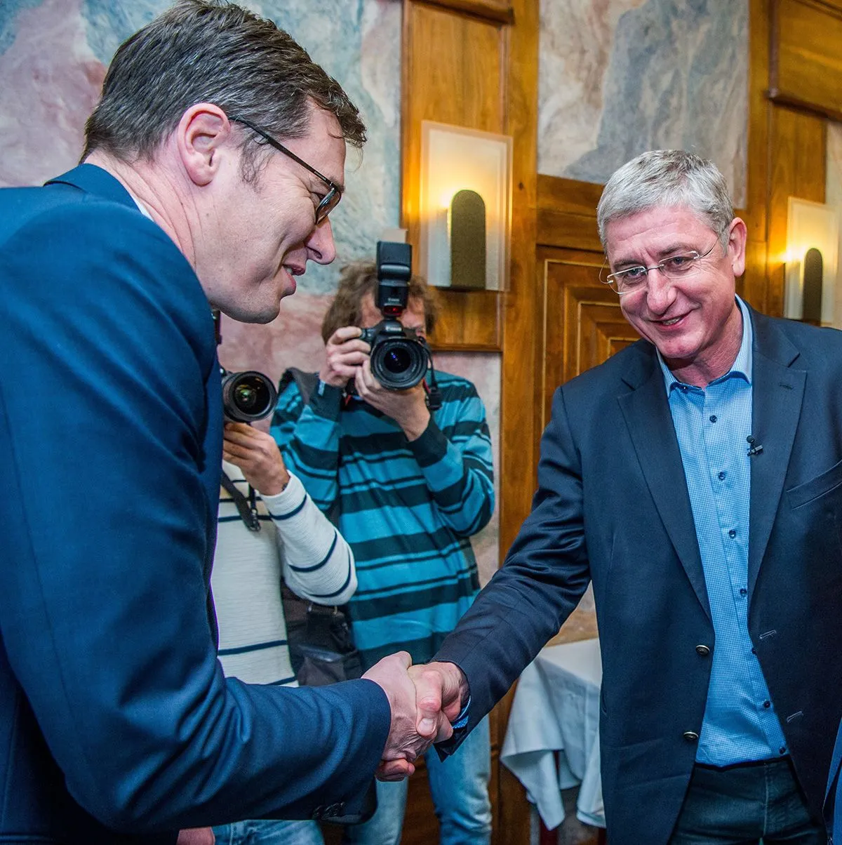 KARÁCSONY Gergely; Balázs Péter; GYURCSÁNY Ferenc