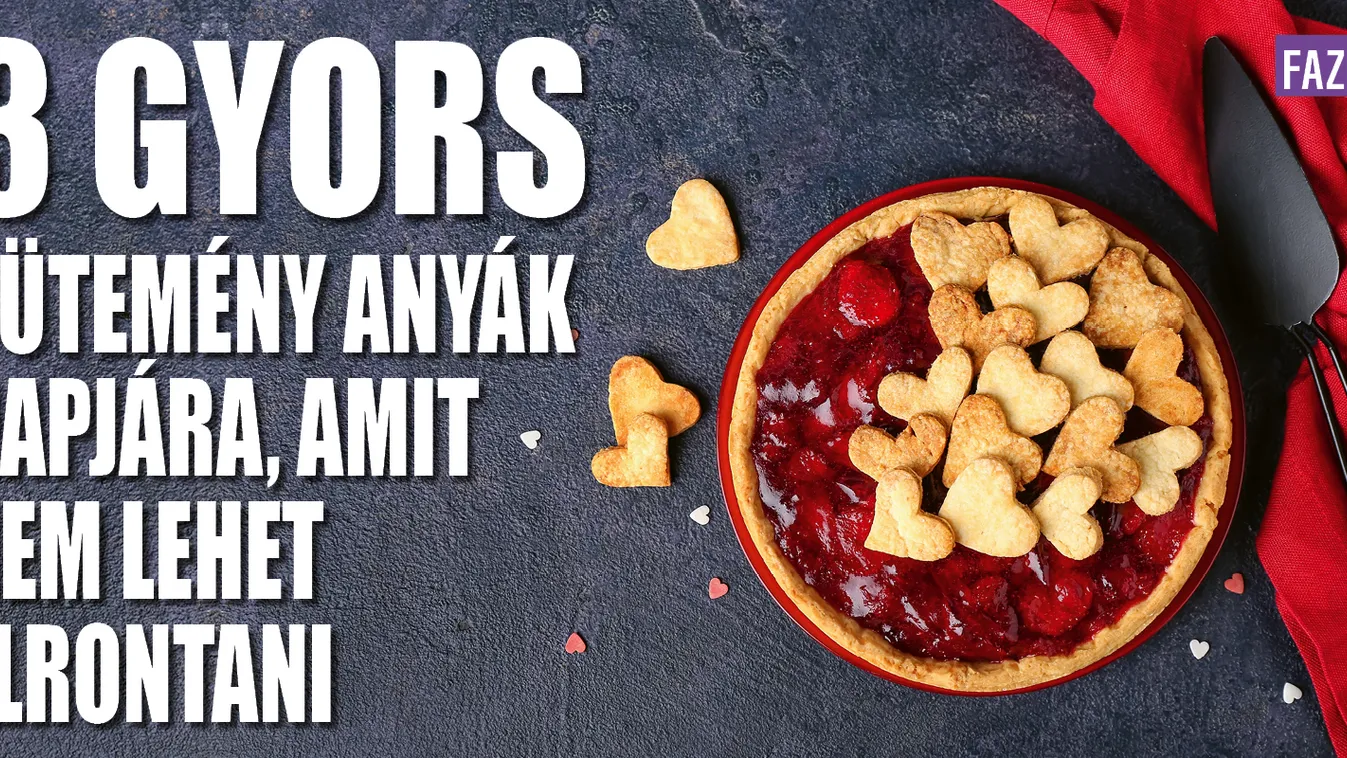 3 gyors sütemény Anyák napjára, amit nem lehet elrontani