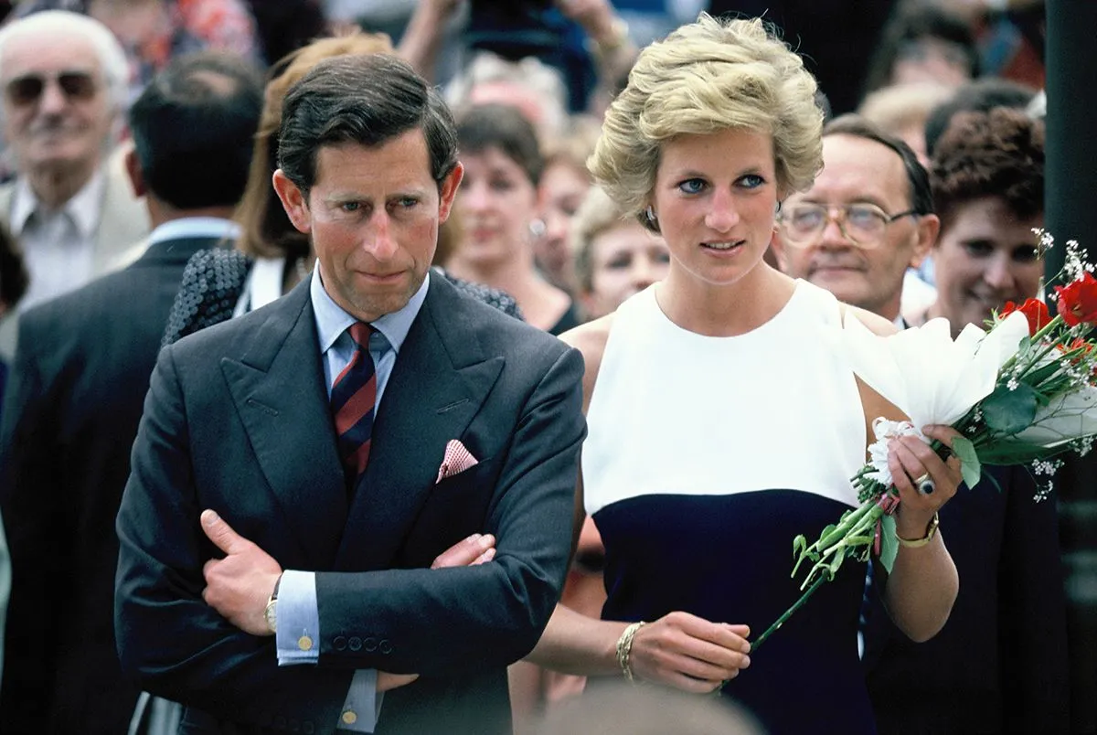 Charles And Diana In Hungary
1990
