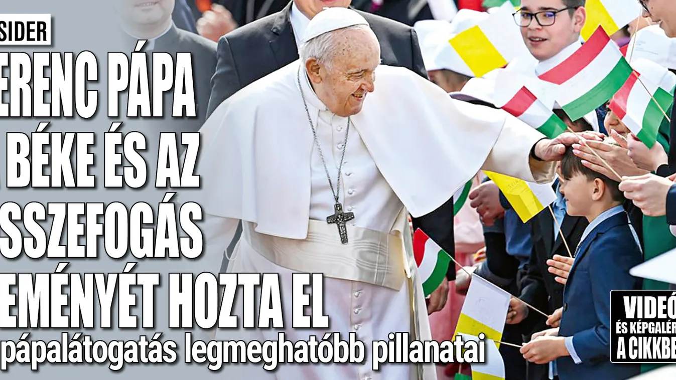  Ferenc pápa elhozta a béke és az összefogás reményét