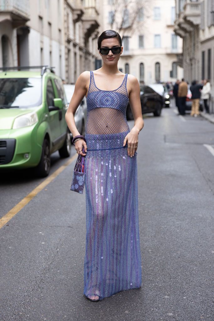 Street Style - Day 6 - Milan Fashion Week Womenswear Fall/Winter 2023/2024