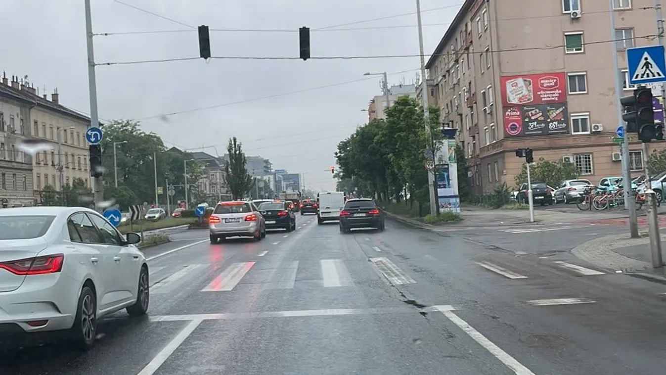 Káosz Budapesten: több jelzőlámpa se működik