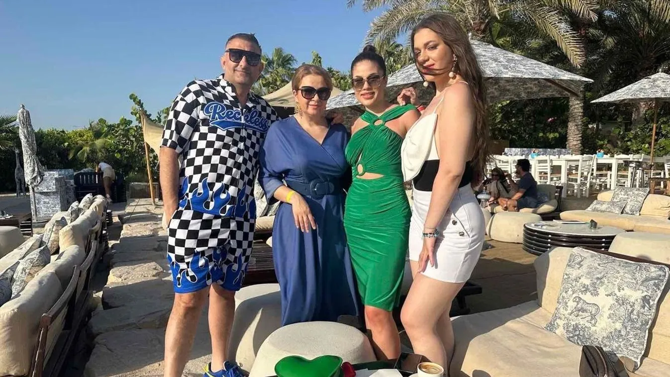 Gáspár Evelin és Virág fürdőruhában bolondítják a dubajiakat