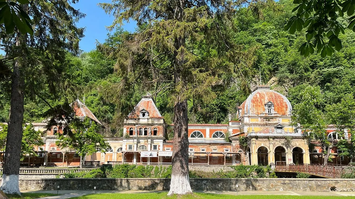 Bejutottunk Ferenc József egykori kedvenc fürdőjébe