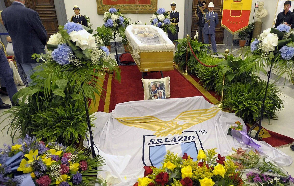 Rome, burning Chamber of Bud Spencer in Protomoteca room at the Capitol