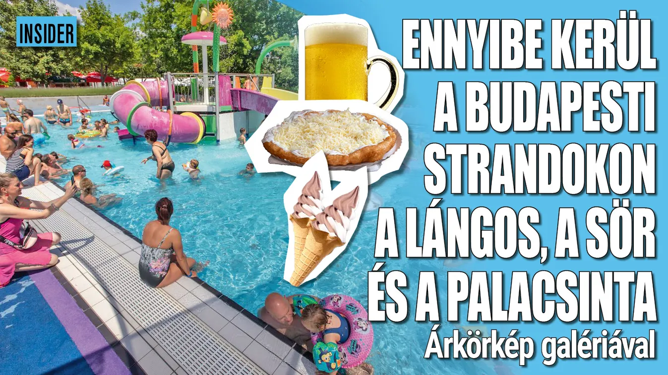 Ennyiért ehetünk idén lángost a fővárosi strandokon
