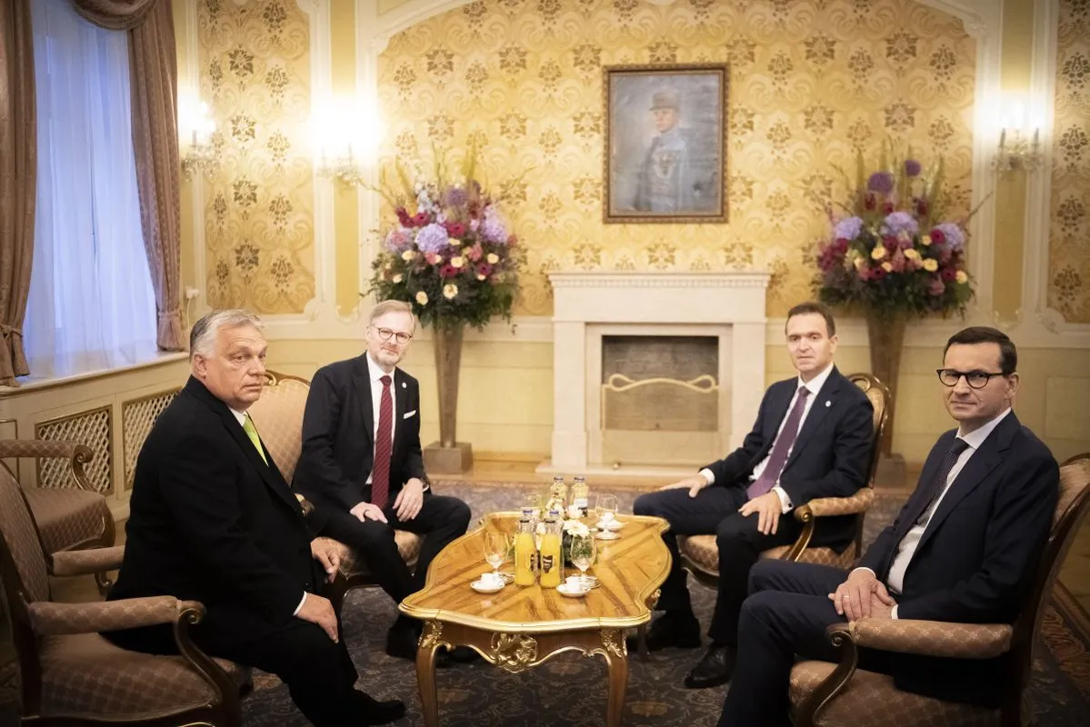 ORBÁN Viktor; ÓDOR Lajos; MORAWIECKI, Mateusz; FIALA, Petr