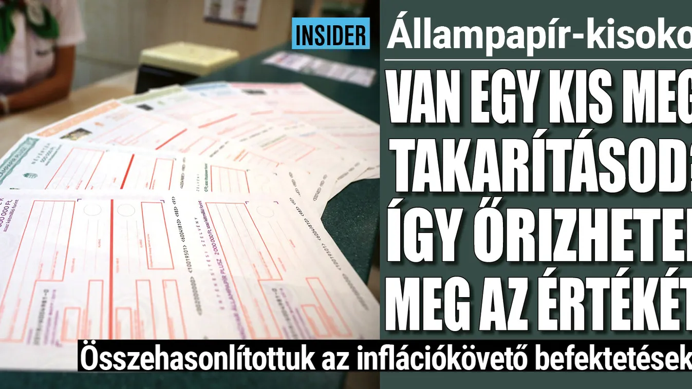 Állampapír-kisokos: mit jelent az, hogy inflációkövető?