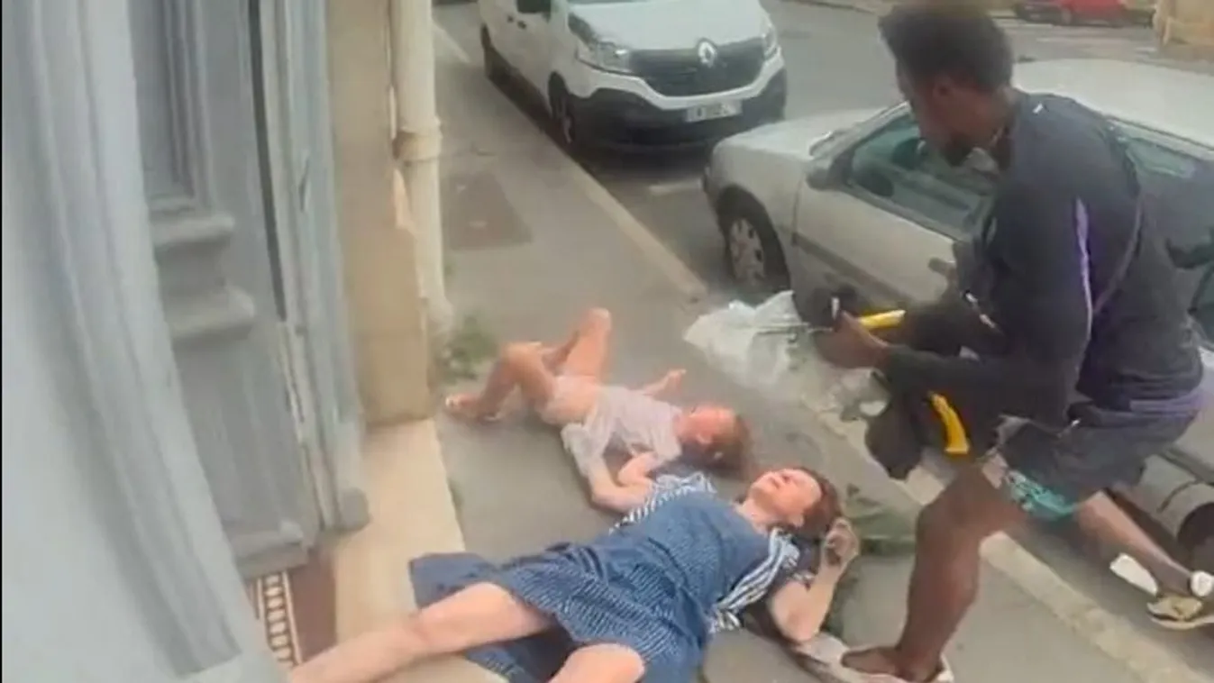 Videón egy brutális gyerekrablási kísérlet,