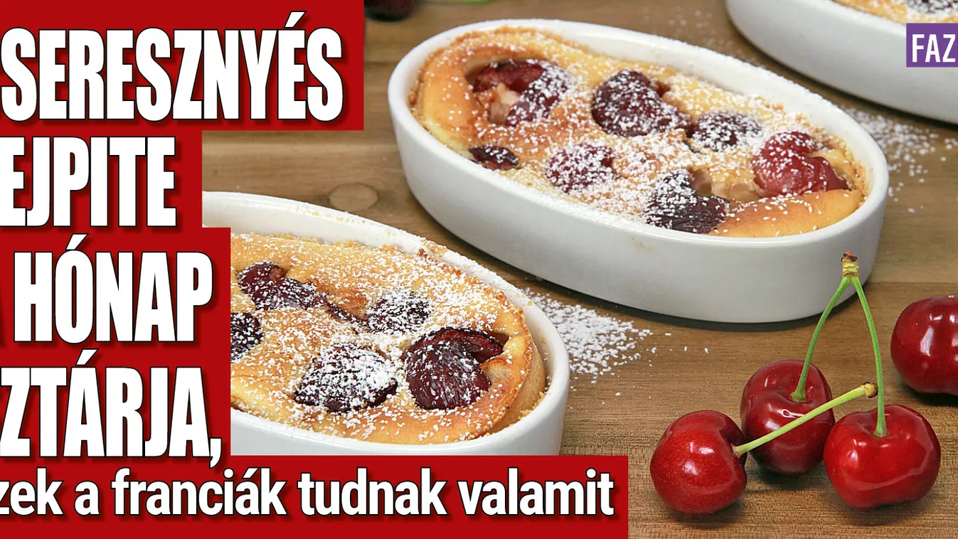 Cseresznyés tejpite a hónap sztárja