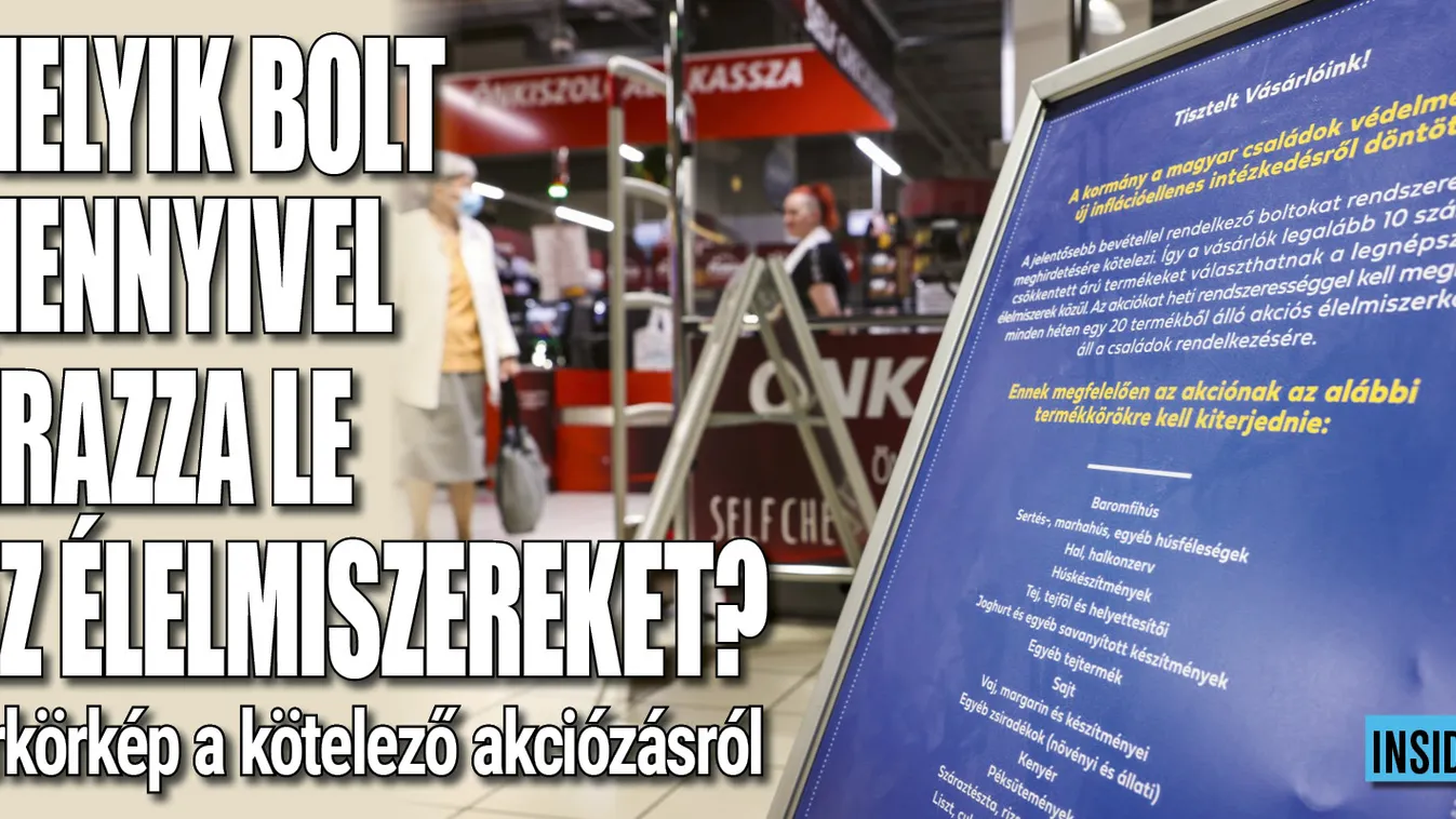 Árkörkép a kötelező akciókról: van, ahol 30%-os a leárazás
