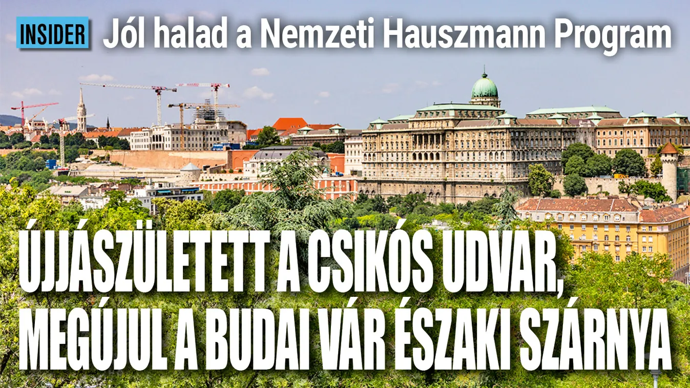 Itt tart most a Budavári Palotanegyed felújítása – Galéria!