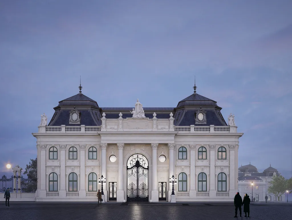 A Budavári Palotanegyed felújításának látványtervei