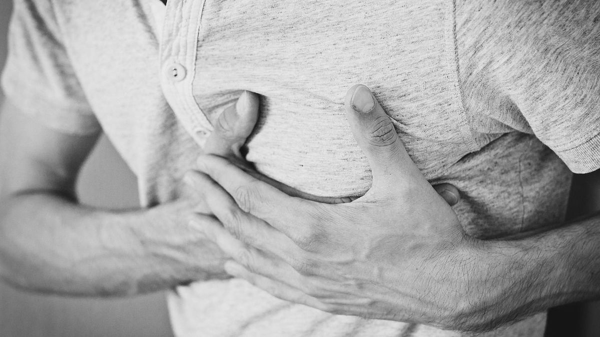 Szívroham szívinfarktus betegség sablon