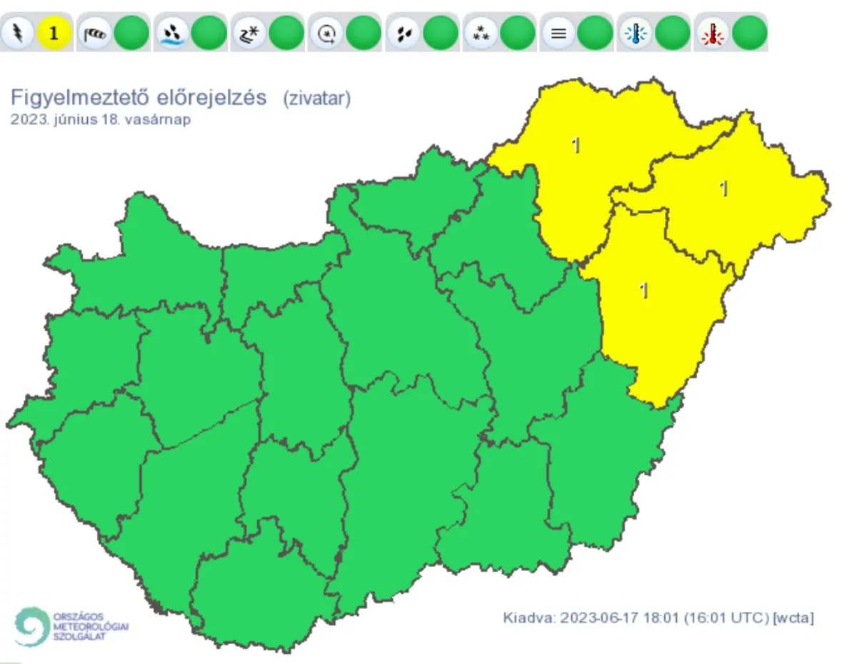 vészjelzés, vasárnap