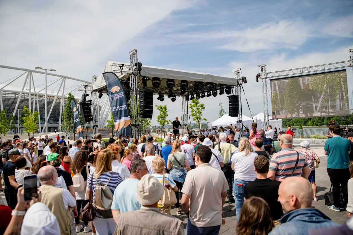 Nemzeti Atlétikai Központ megnyitó