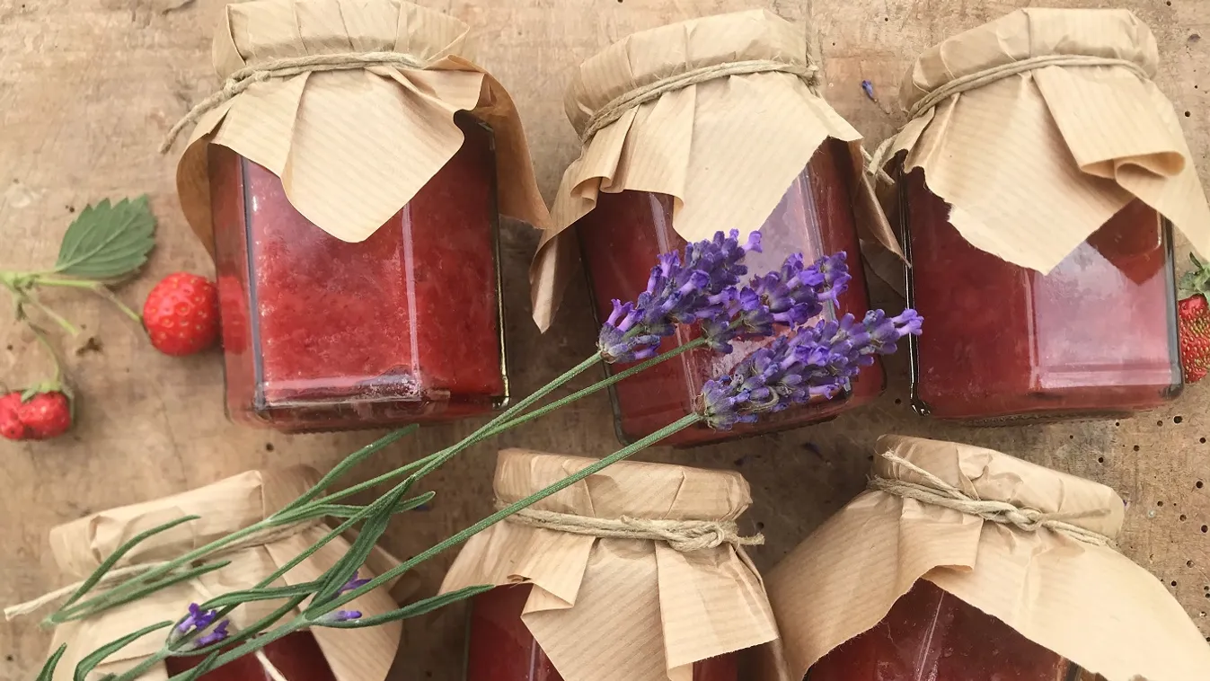 Levendulás eperlekvár: ilyen finomat még nem ettél