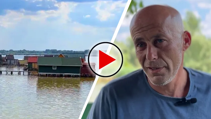 A horgász, aki kiköltözött a Bokodi-tóra lakni