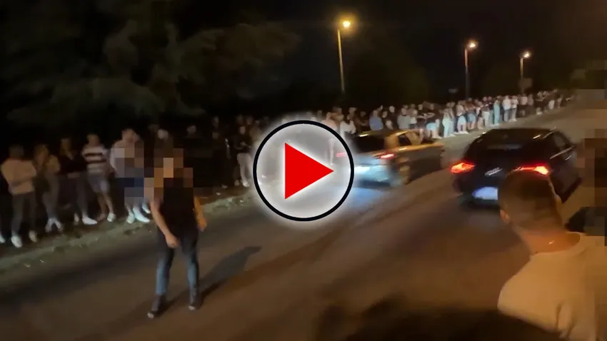 Illegális gyorsulási versenyeket rendeznek Fóton