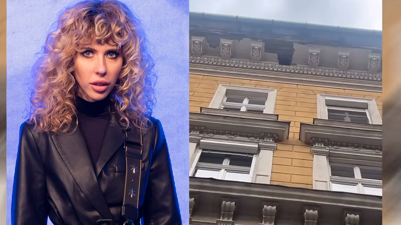 Életveszély: omladozó bérház miatt akadt ki a magyar sztár