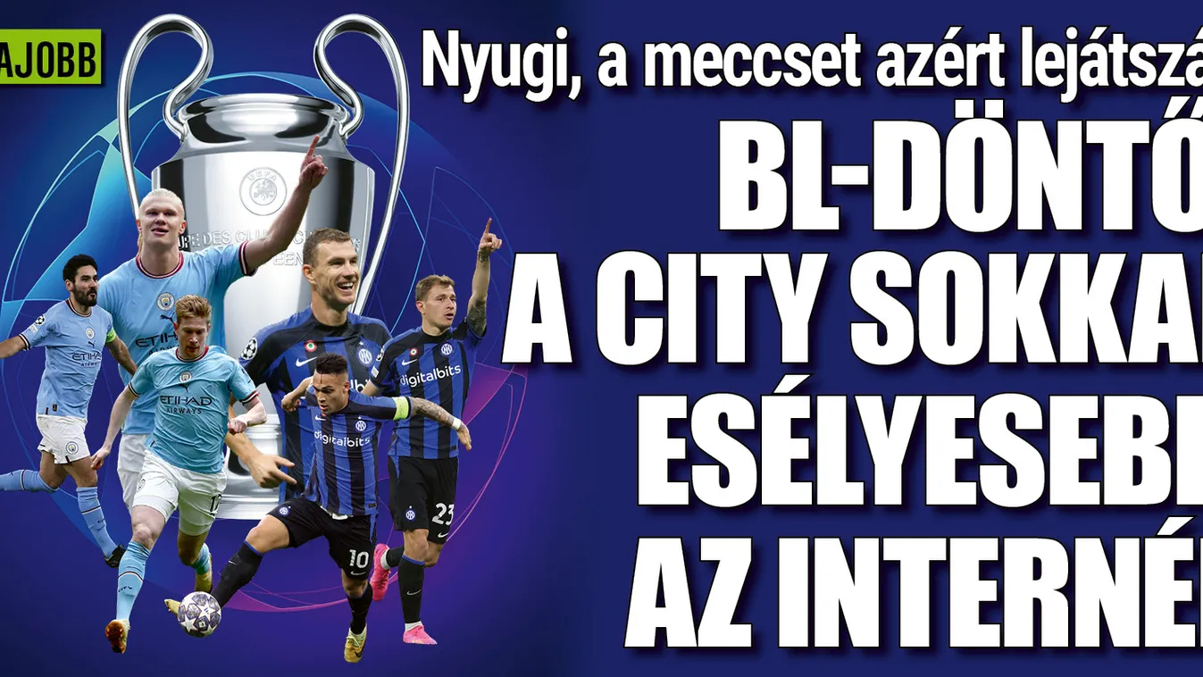 A Manchester City papíron eltapossa az Internazionálét