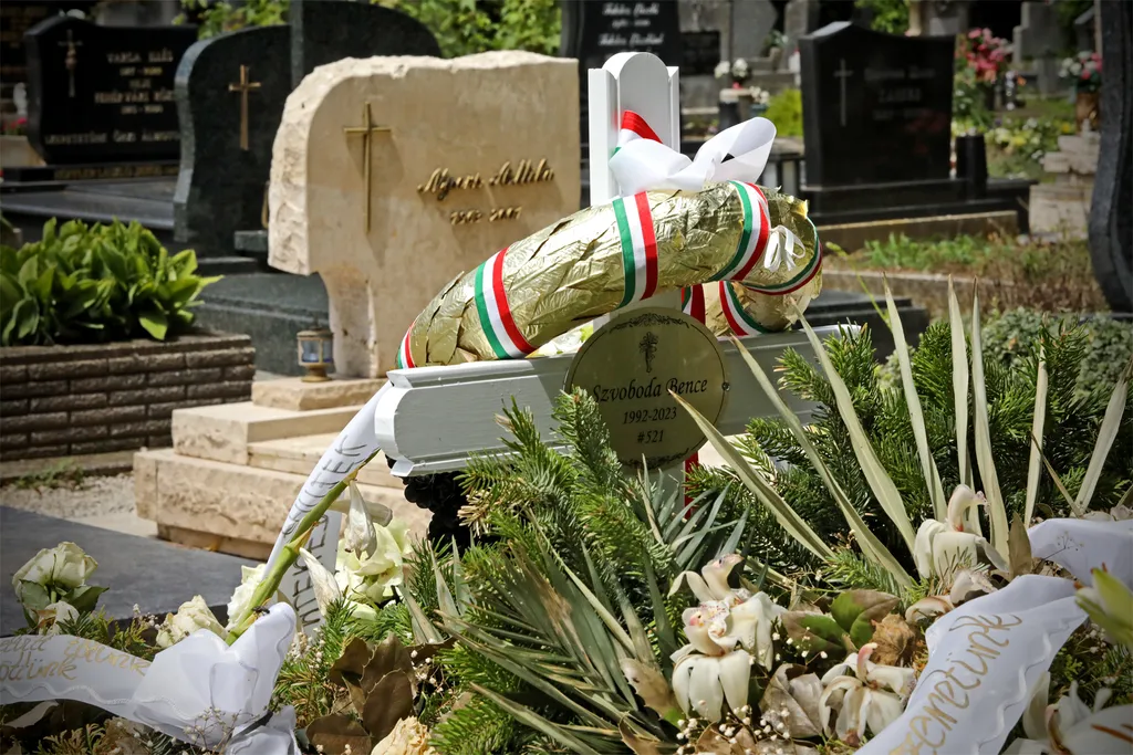 szvoboda bence sírja, balatonberény