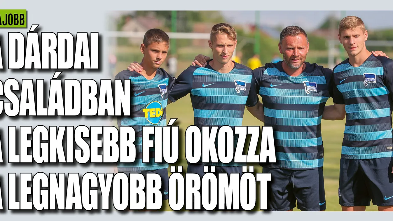 Dárdai legkisebb fia okozza a legnagyobb örömöt a családban