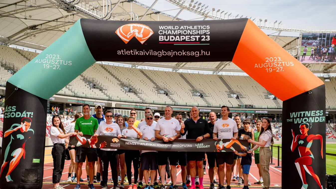 Családi sportnappal nyílt meg a Nemzeti Atlétikai Központ