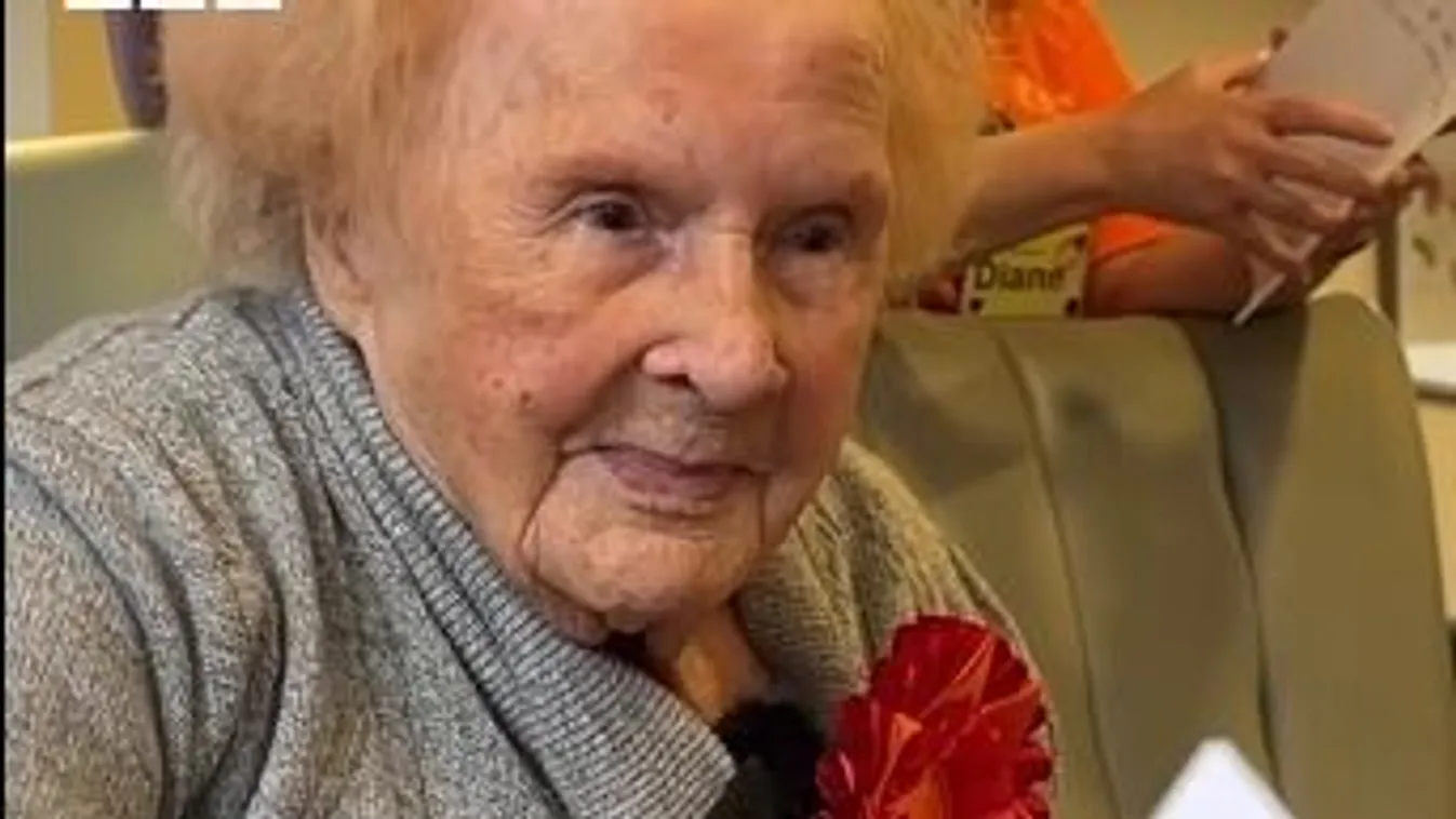 A 108 éves asszony elárulta, mi a hosszú élet titka