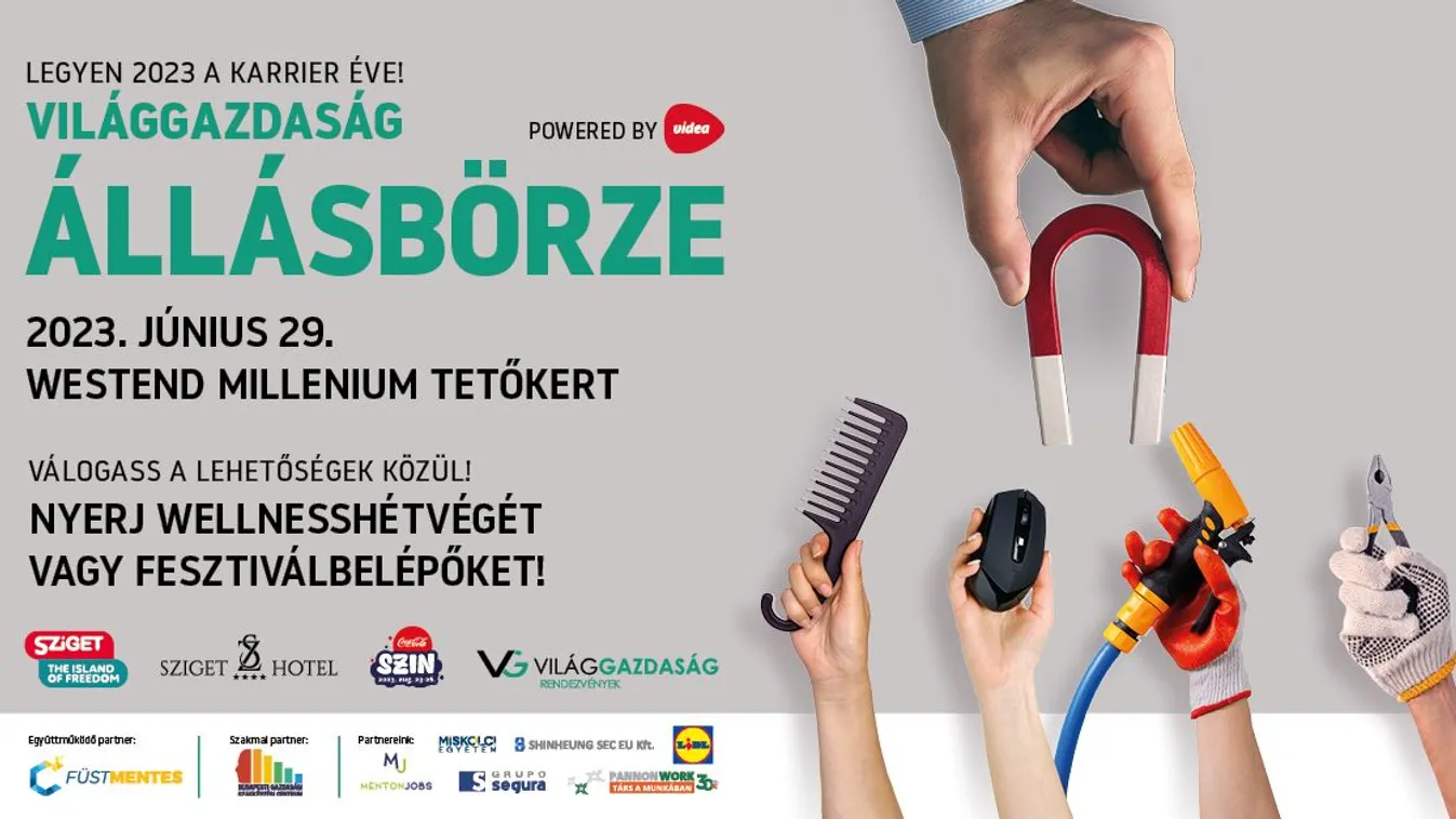 Találkozz leendő munkahelyed képviselőjével a Világgazdaság Állásbörzén!