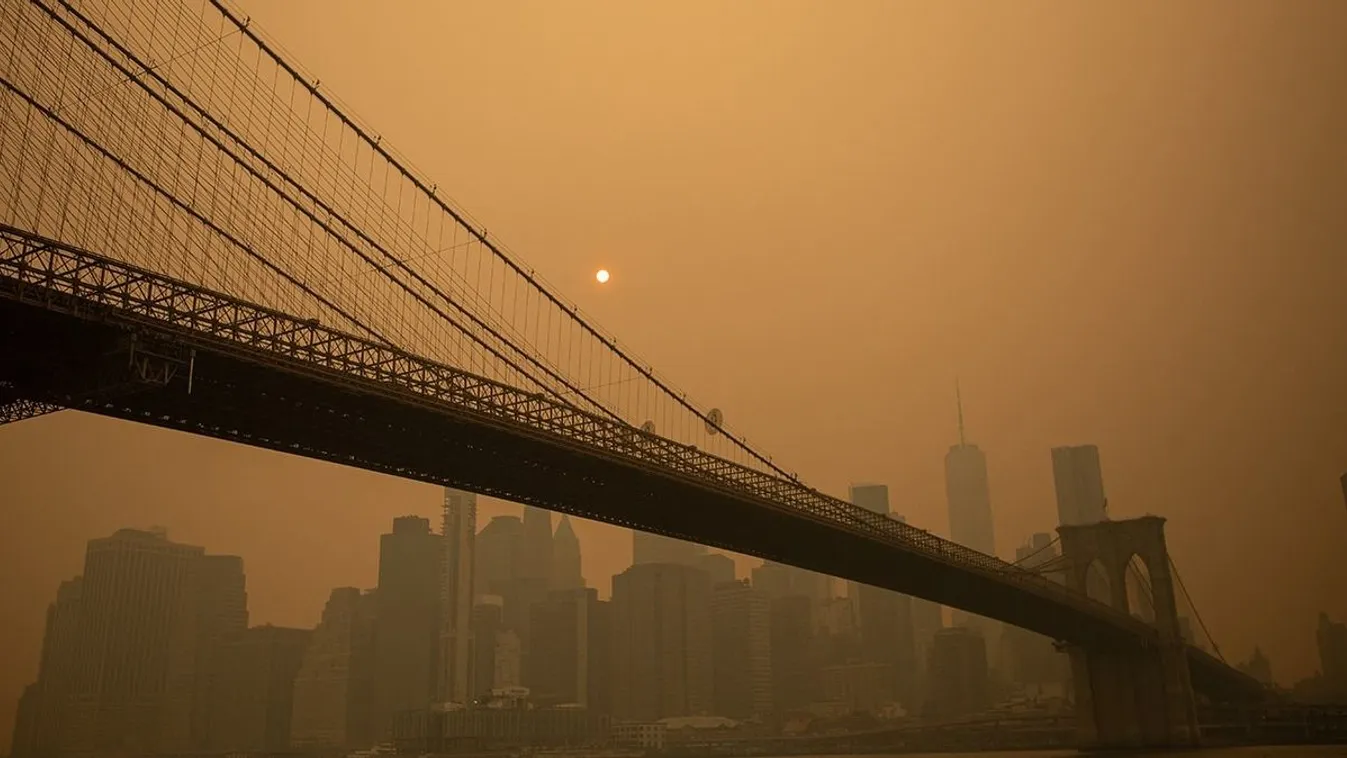 Apokaliptikus hangulat: Ijesztő füst lepte be a várost