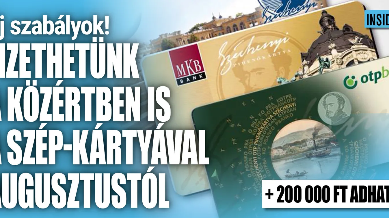 Augusztustól közértben is fizethetünk SZÉP-kártyával –videó