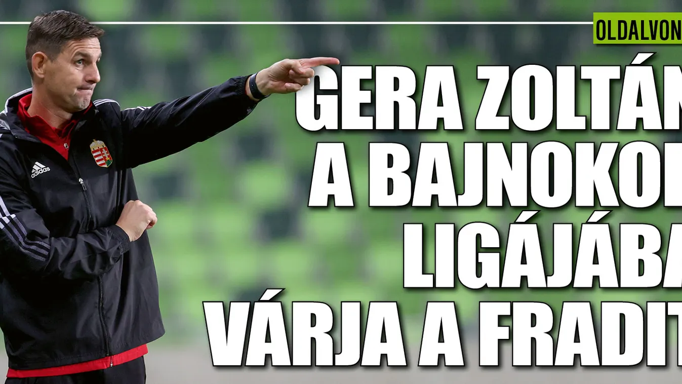 "Reális cél a BL" - Gera Zoltán a Fradiról beszélt
