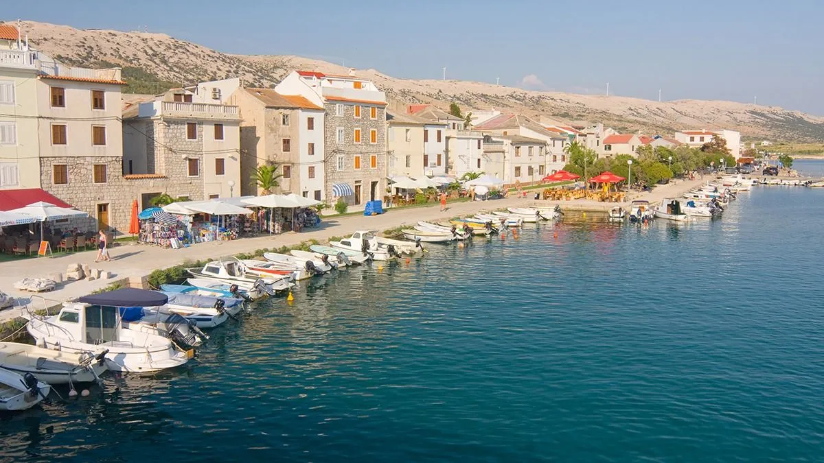 Horvátország, nyaralás, tengerpart, kikötő, hajó