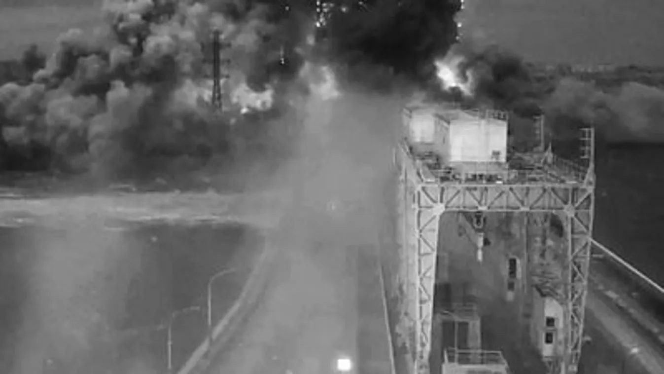 Felrobbantották az ukrán gátat