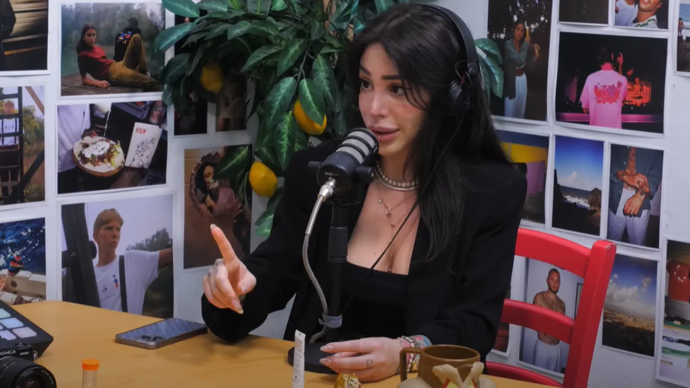 Szaggatott fehérneműt villantott a szexi anyuka – videó