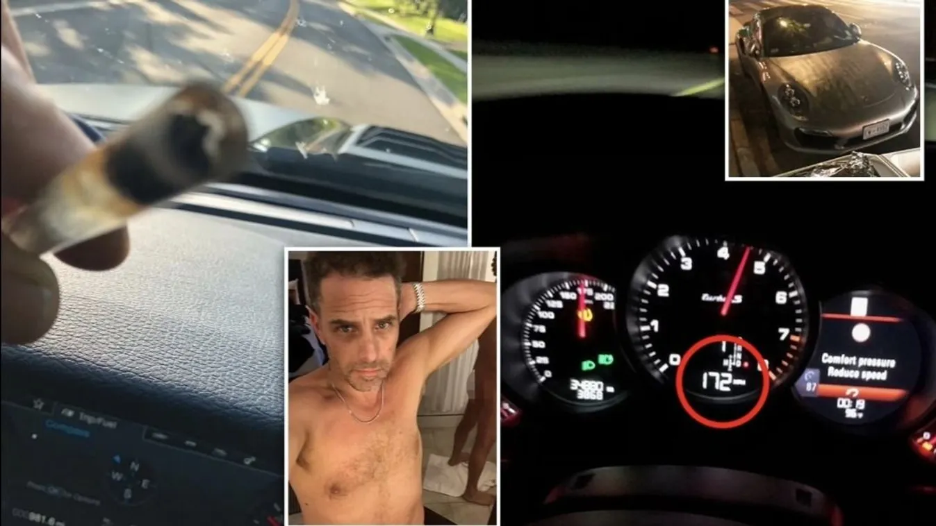 Biden fia 280-al száguldozott miközben kokaint szívott