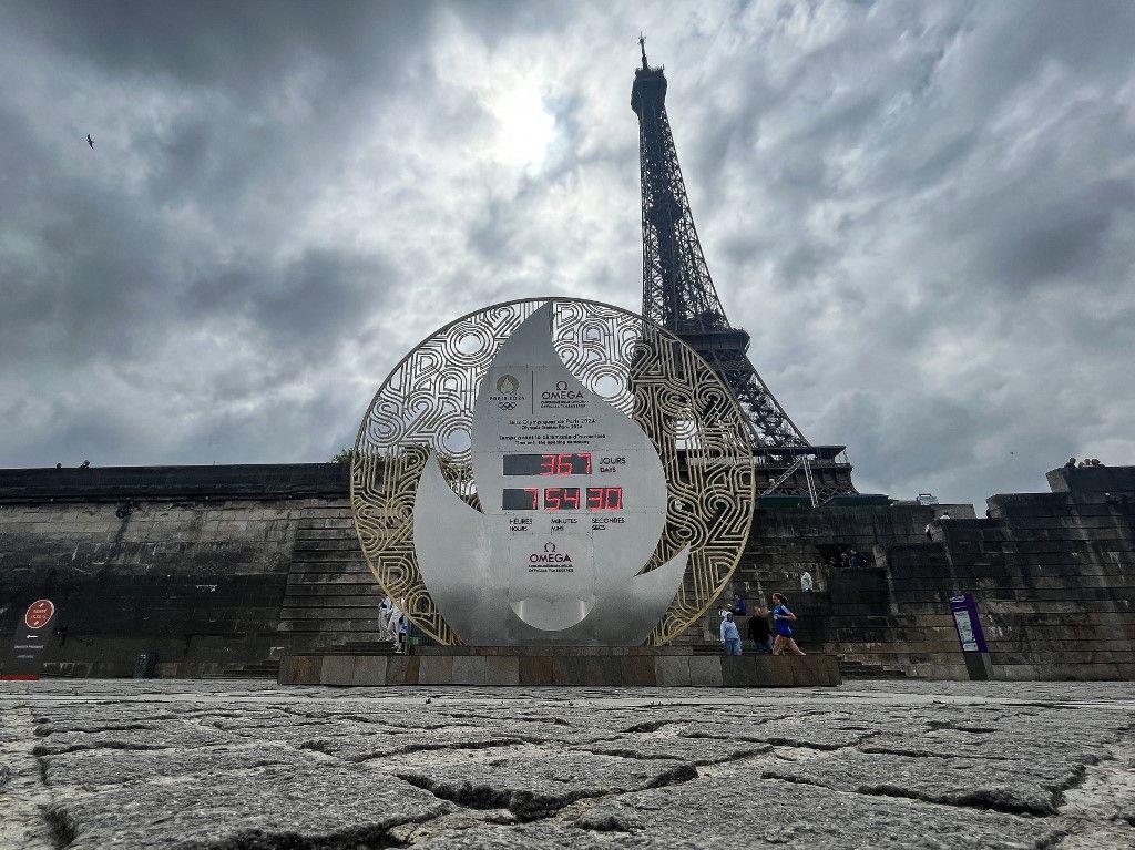 Megkezdődött a visszaszámlálás az Eiffel-torony mellett a párizsi olimpiáért