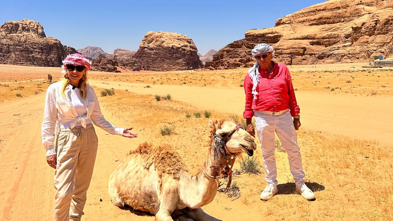 Polgár Tünde mesélt a jordániai álomutazásukról