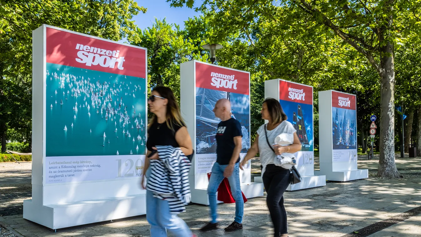 Megnyílt a Nemzeti Sport fotókiállítása Balatonfüreden
