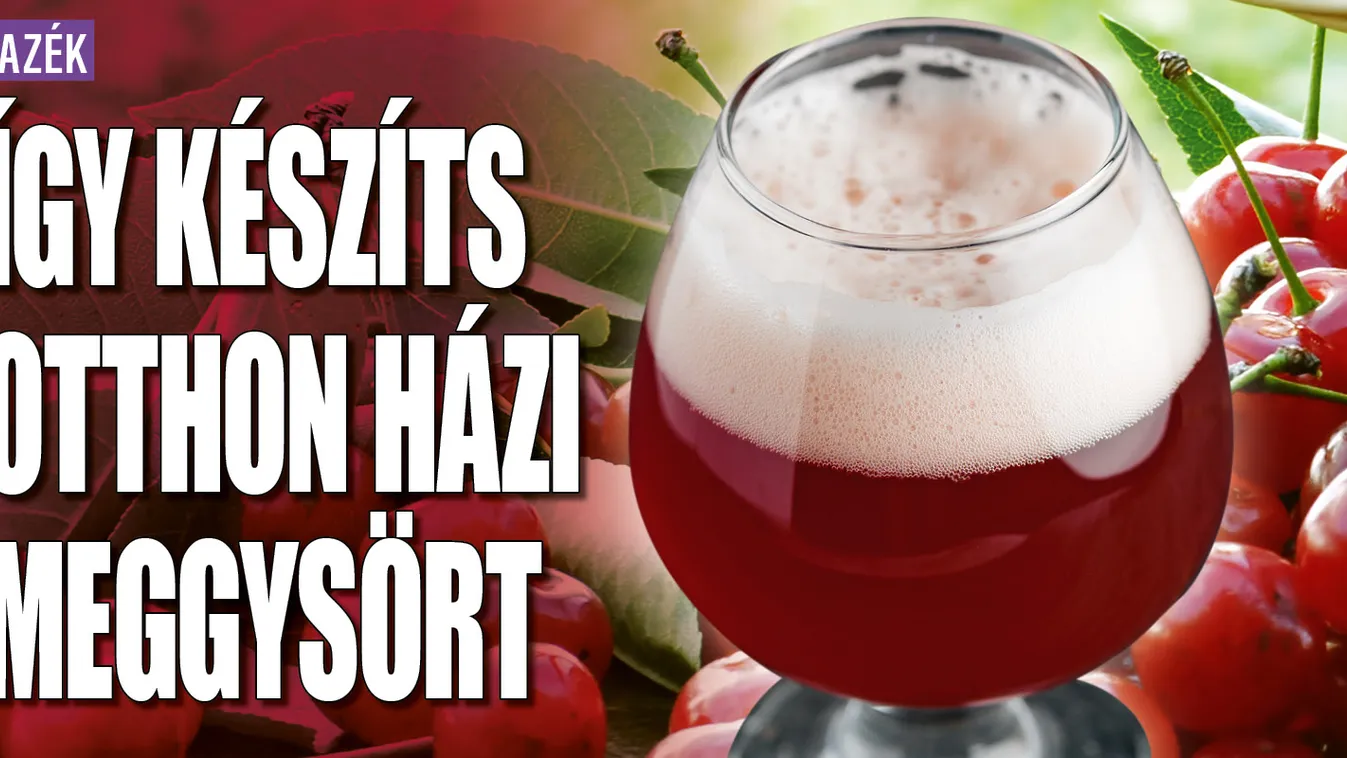 Így készíts otthon házi meggysört