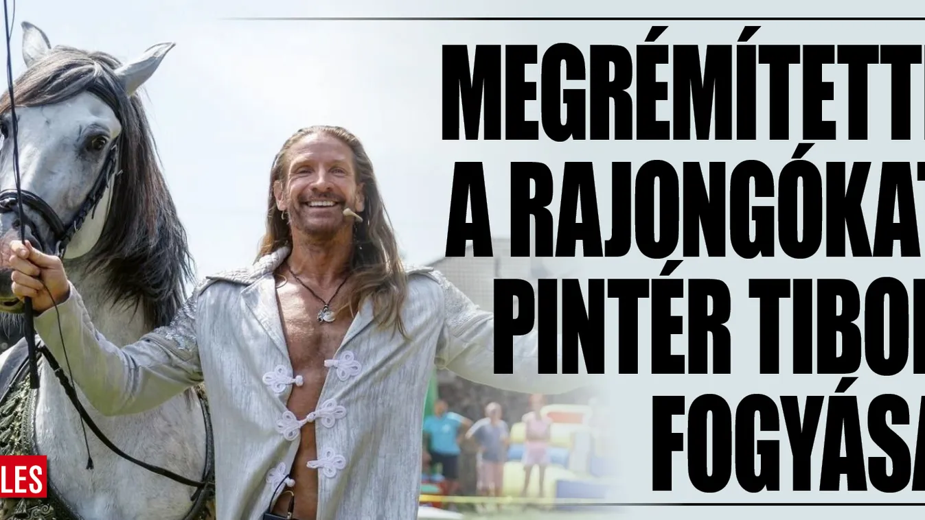 Megrémültek a rajongók Pintér Tenya megváltozott külsejétől
